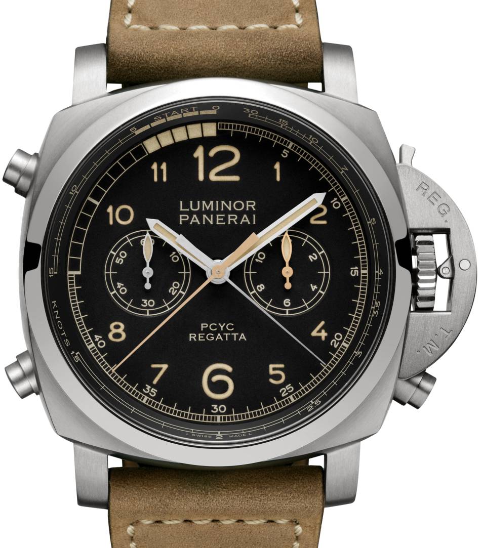 Luminor 1950 PCYC Regatta 3 days chrono flyback automatic titane 47 mm