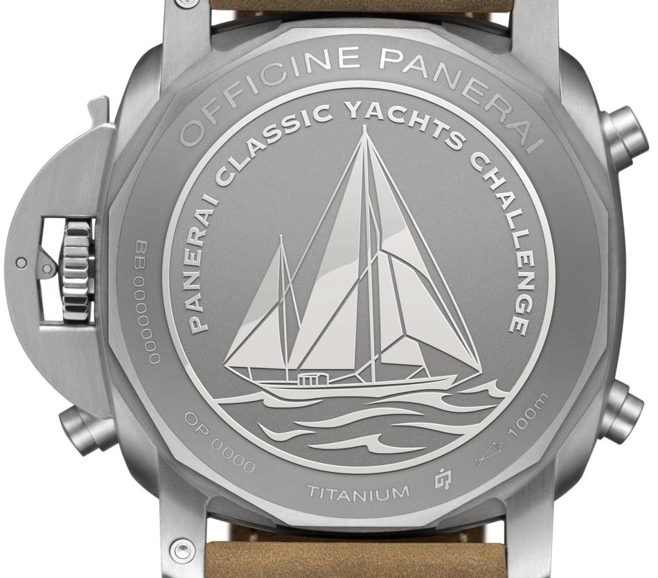 Luminor 1950 PCYC Regatta 3 days chrono flyback automatic titane 47 mm