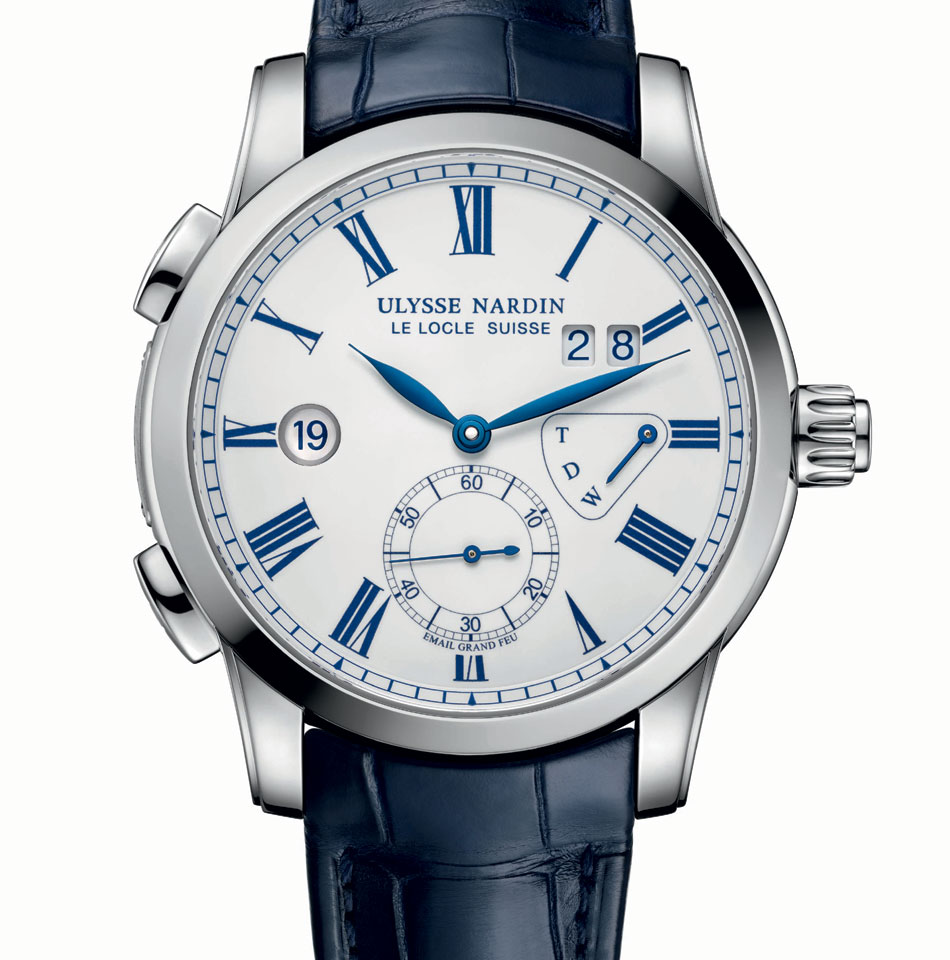 Ulysse Nardin Classic Dual Time Enamel