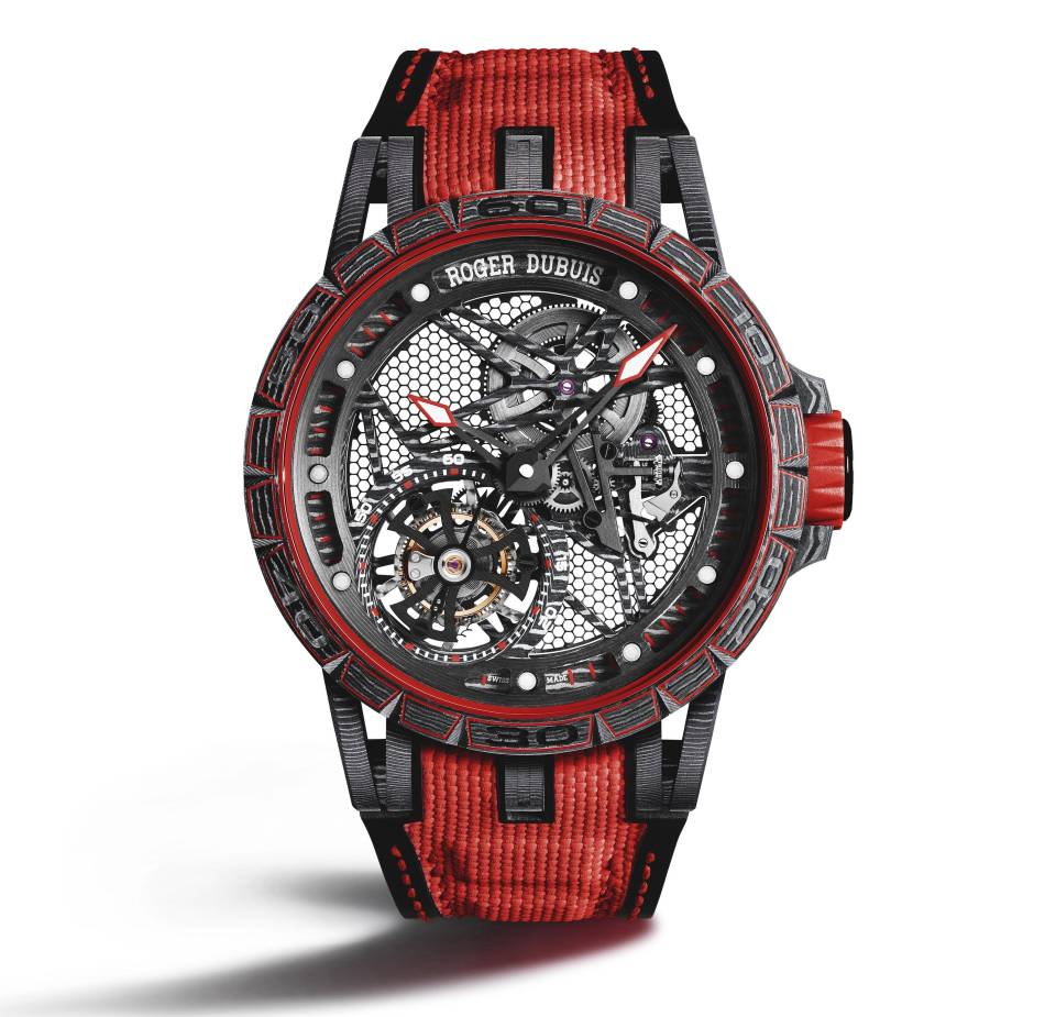 Roger Dubuis Excalibur Spider Carbon Tourbillon Volant Squelette Roger Dubuis Excalibur Spider Carbon Tourbillon Volant Squelette