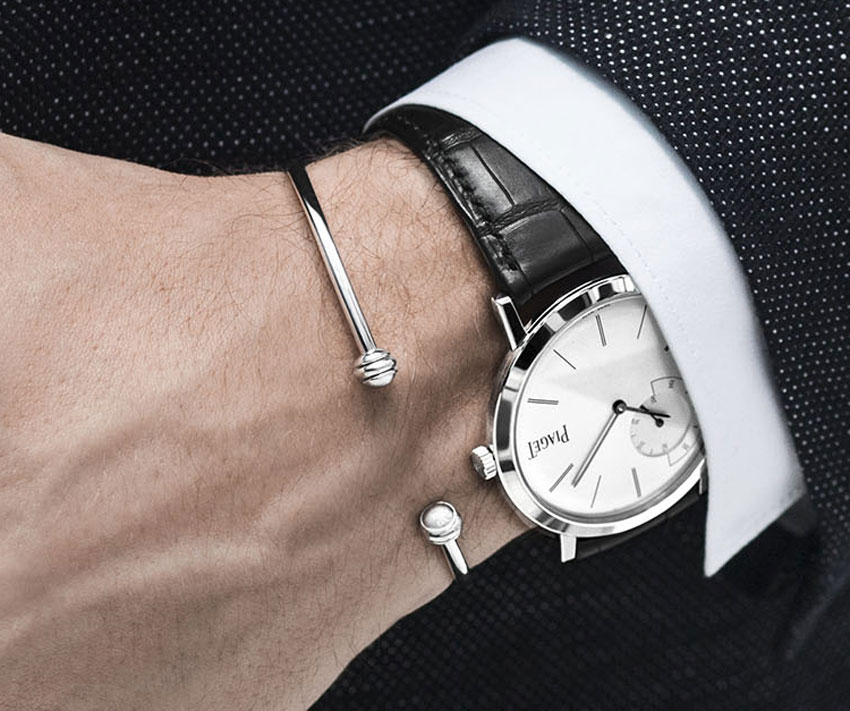 Piaget lance le bracelet Possession en or blanc pour hommes