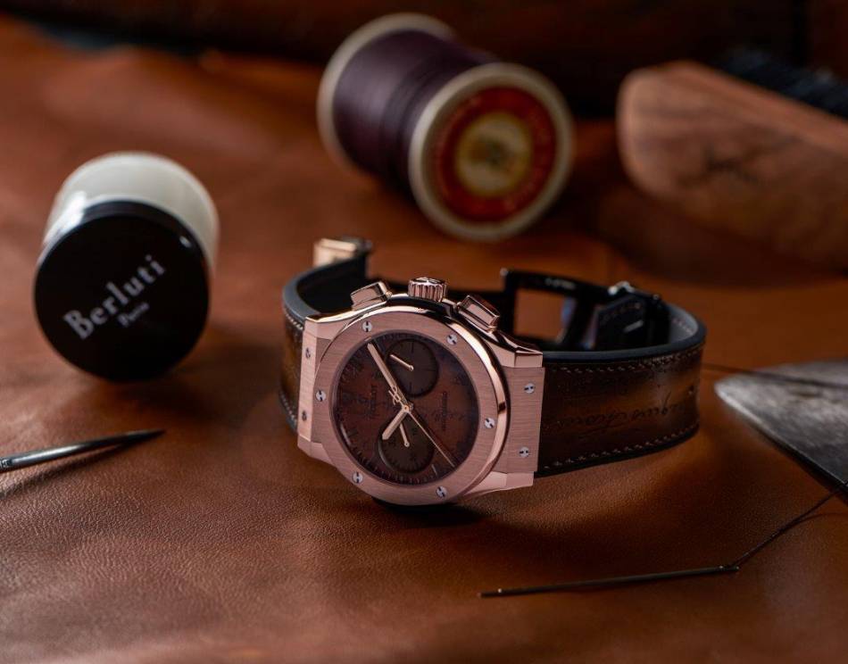 Hublot Classic Fusion Chronograph Berluti Hublot Classic Fusion Chronograph Berluti