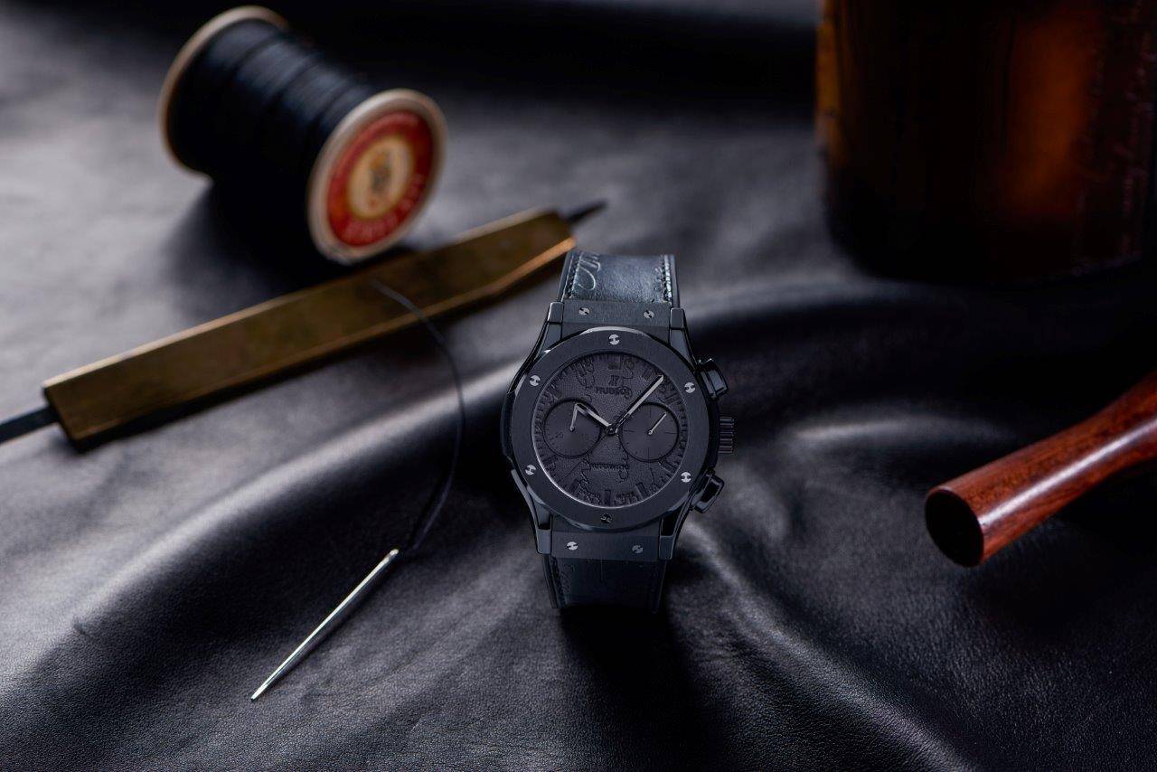 Hublot Classic Fusion Berluti : chrono cuir Hublot Classic Fusion Berluti : chrono cuir