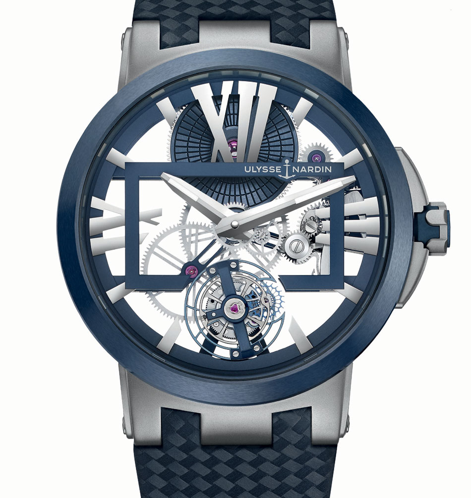 Ulysse Nardin Executive Skeleton Tourbillon bleu