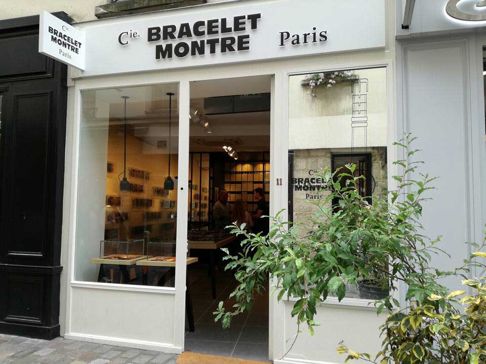 Cie du bracelet-montre rue des Rosiers