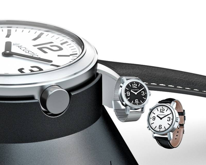 Acustica : la première montre suisse pour aveugles