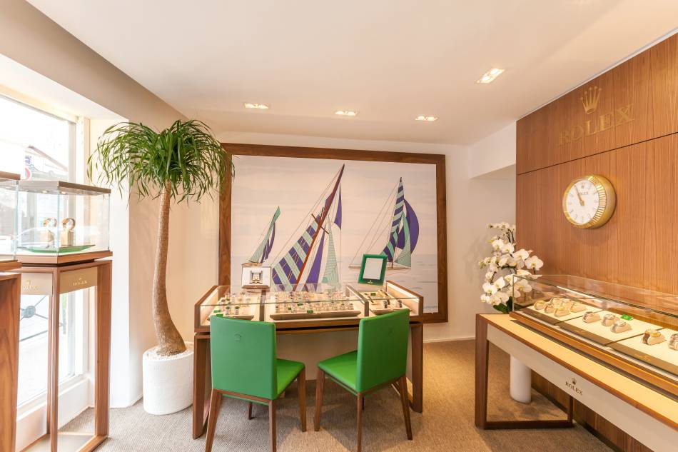 Rolex ouvre une boutique exclusive à St Tropez avec Doux