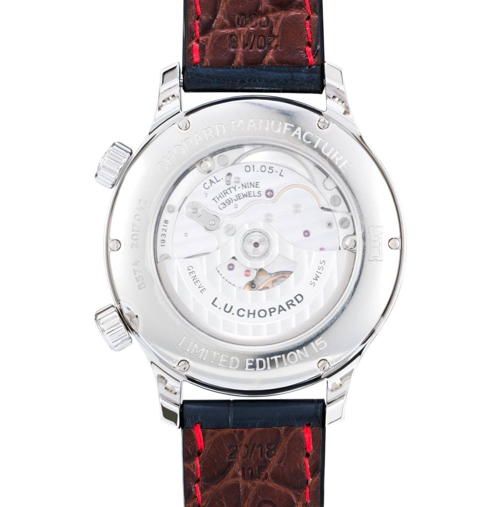 Chopard L.U.C. Time Traveller One Moscou : un worldtime pour la Russie