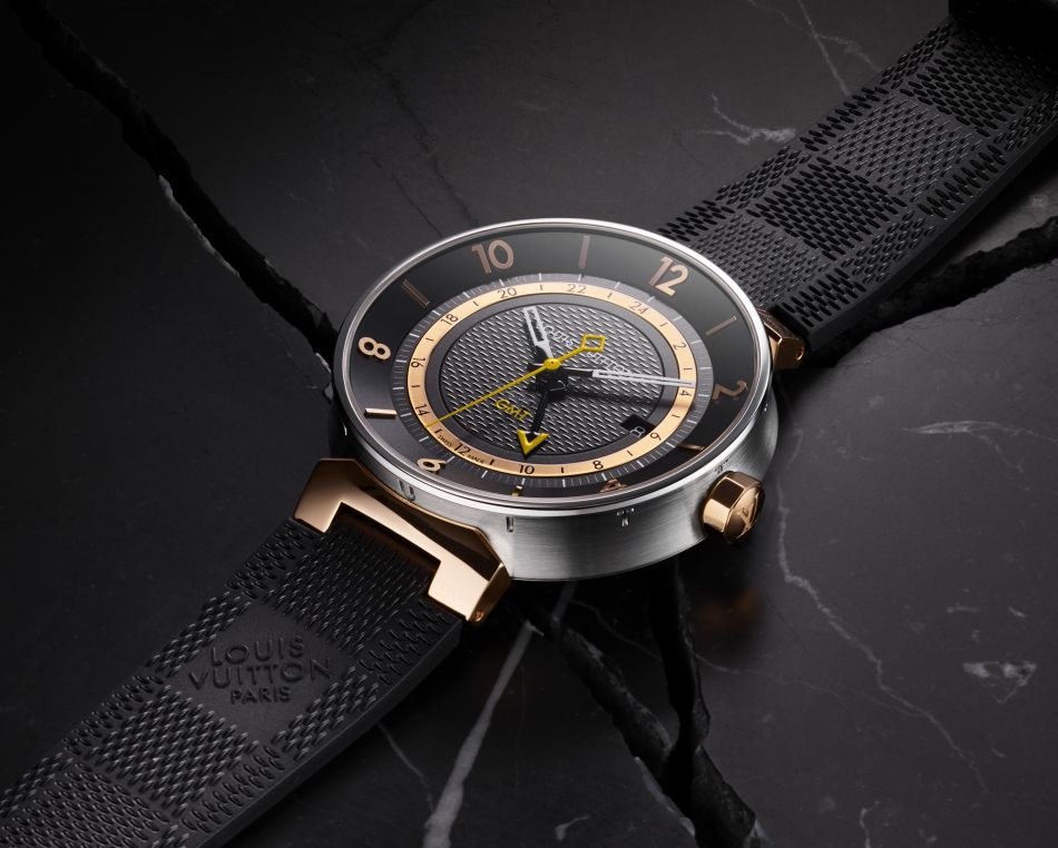 Louis Vuitton Tambour Moon : une GMT pour grands voyageurs Louis Vuitton Tambour Moon : une GMT pour grands voyageurs