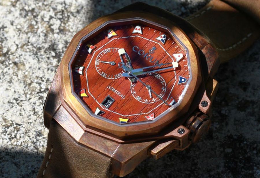 Corum Admiral AC-One 45 Chronograph : chacun son bronze Corum Admiral AC-One 45 Chronograph : chacun son bronze