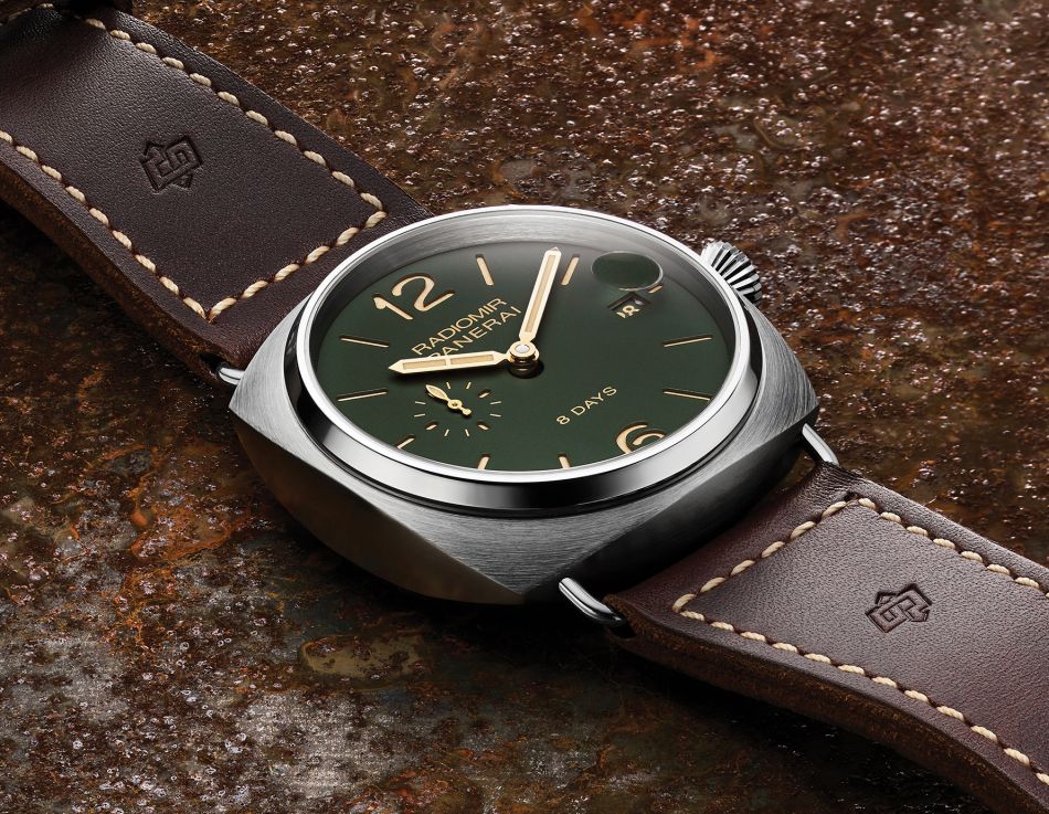 Panerai Radiomir 8 Days Titane 45 mm : l'horloger florentin se met au vert