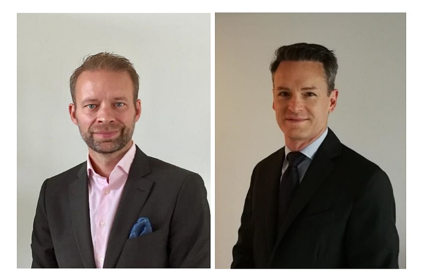 Tony Frank et Mikael Wallhagen