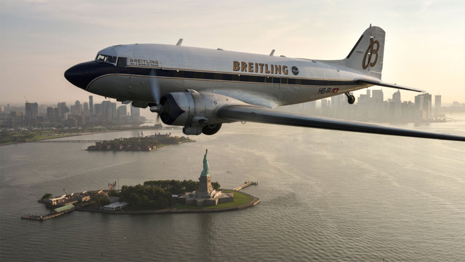 Breitling : le tour du monde en DC-3