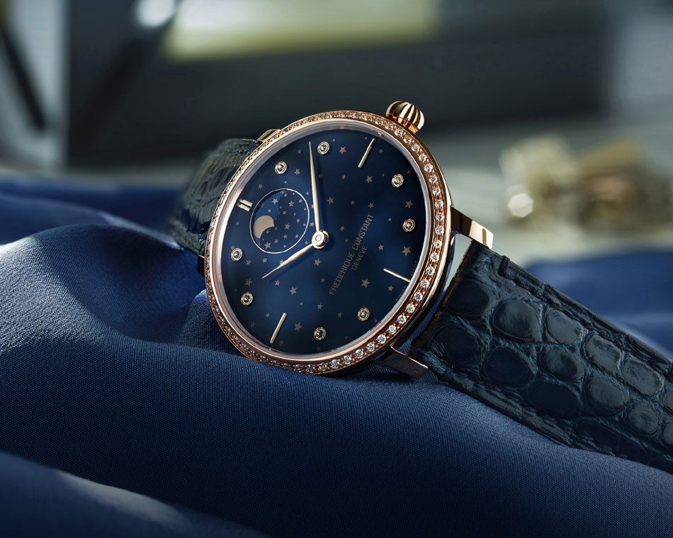 Frédérique Constant Slimline Moonphase Stars Manufacture Frédérique Constant Slimline Moonphase Stars Manufacture