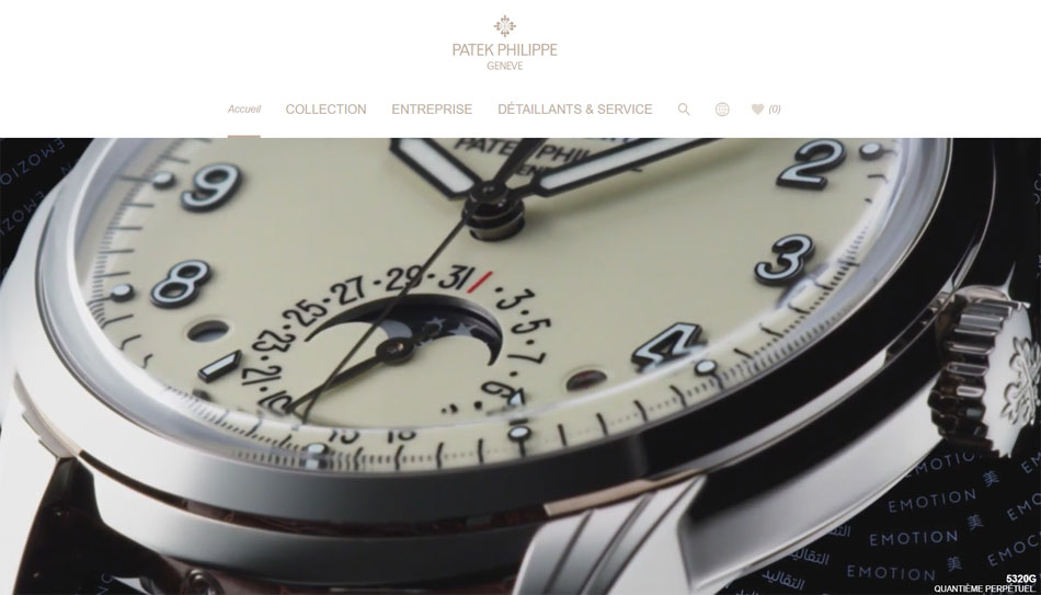 Patek Philippe présente son tout nouveau site Patek.com