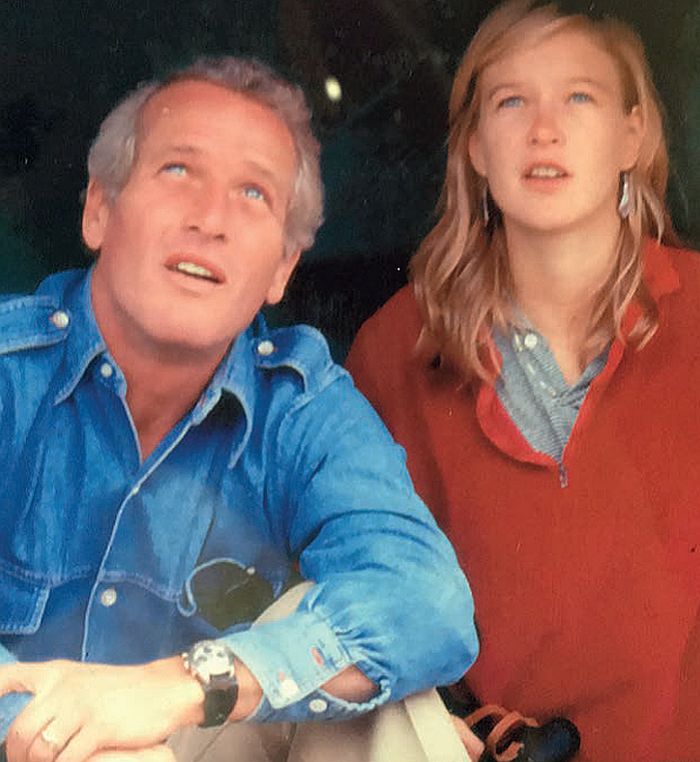 Paul Newman with daughter Nell Newman. Photos courtesy of James Cox and Nell Newman