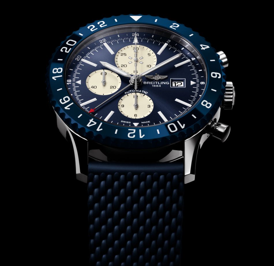 Breitling : deux nouvelles Chronoliner en versions bleue et bronze