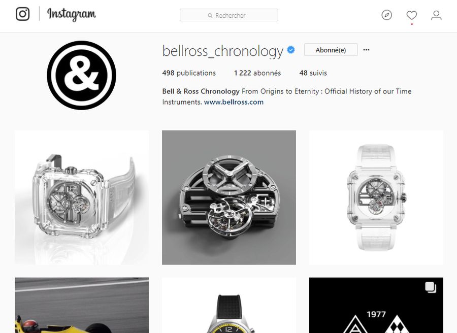 Bell & Ross Chronology : le compte Instragram "chrono-logique" de la marque