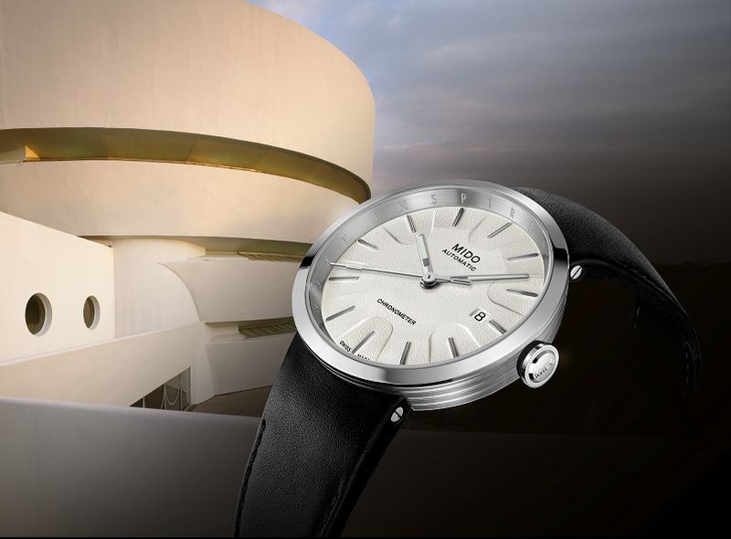 Une Mido qui s'inspire du musée Guggenheim de New-York