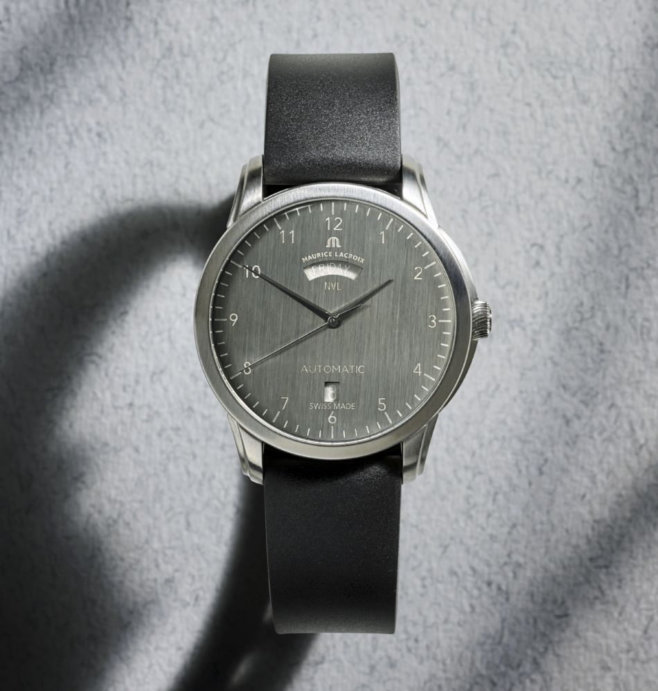 Maurice Lacroix Pontos Day Date par Jean Nouvel pour Wallpaper