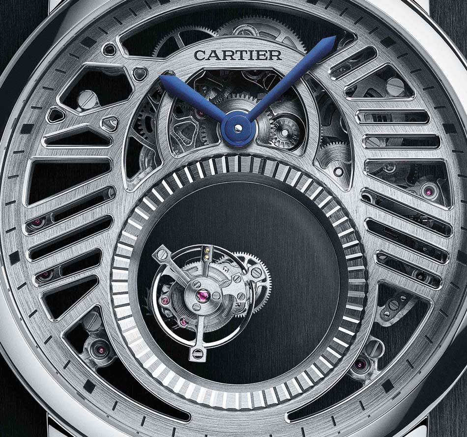 Cartier Rotonde Double Tourbillon Mystérieux Squelette Cartier Rotonde Double Tourbillon Mystérieux Squelette