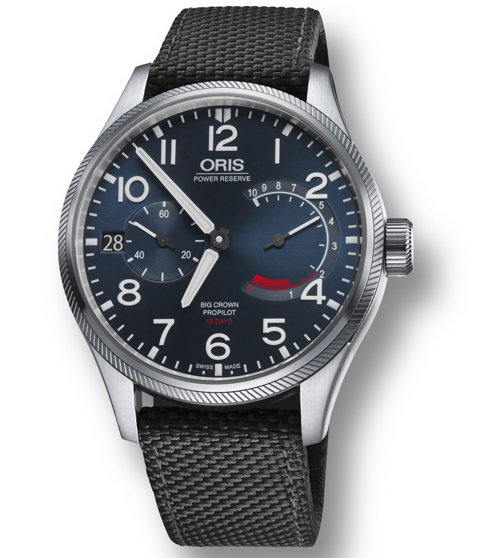 Oris Big Crown ProPilot Calibre 111 : arrivée d'un très beau cadran bleu... azur