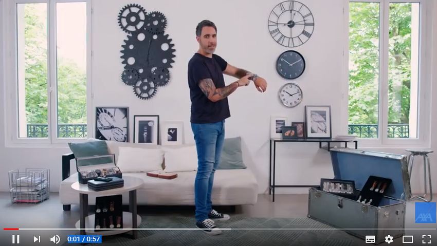 #CaComptePourMoi : AXA communique "intelligent" sur l'assurance de vos montres en cas de vol #CaComptePourMoi : AXA communique "intelligent" sur l'assurance de vos montres en cas de vol