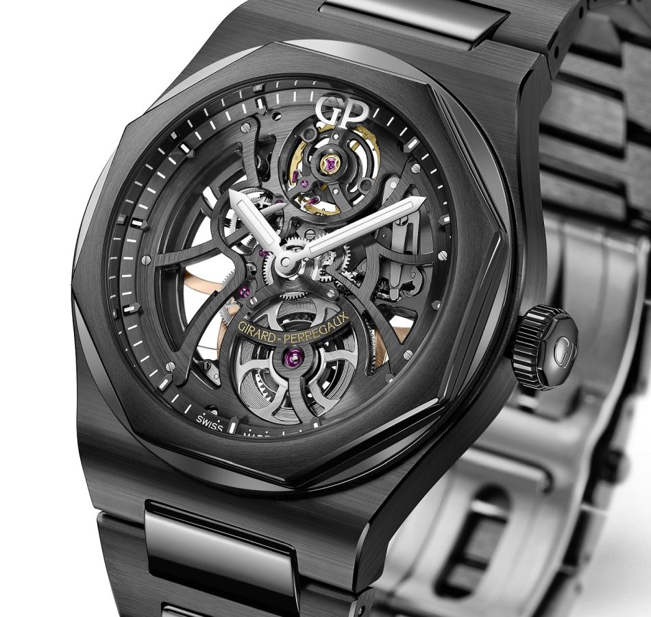 Girard Perregaux Laureato Skeleton Ceramic Une Montre Tout En Clair Girard Perregaux Laureato Skeleton Ceramic Une Montre Tout En Clair