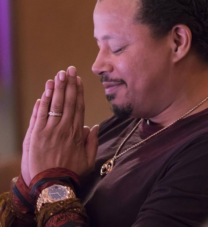 Empire : Terrence Howard porte une Rolex Daydate II en or jaune