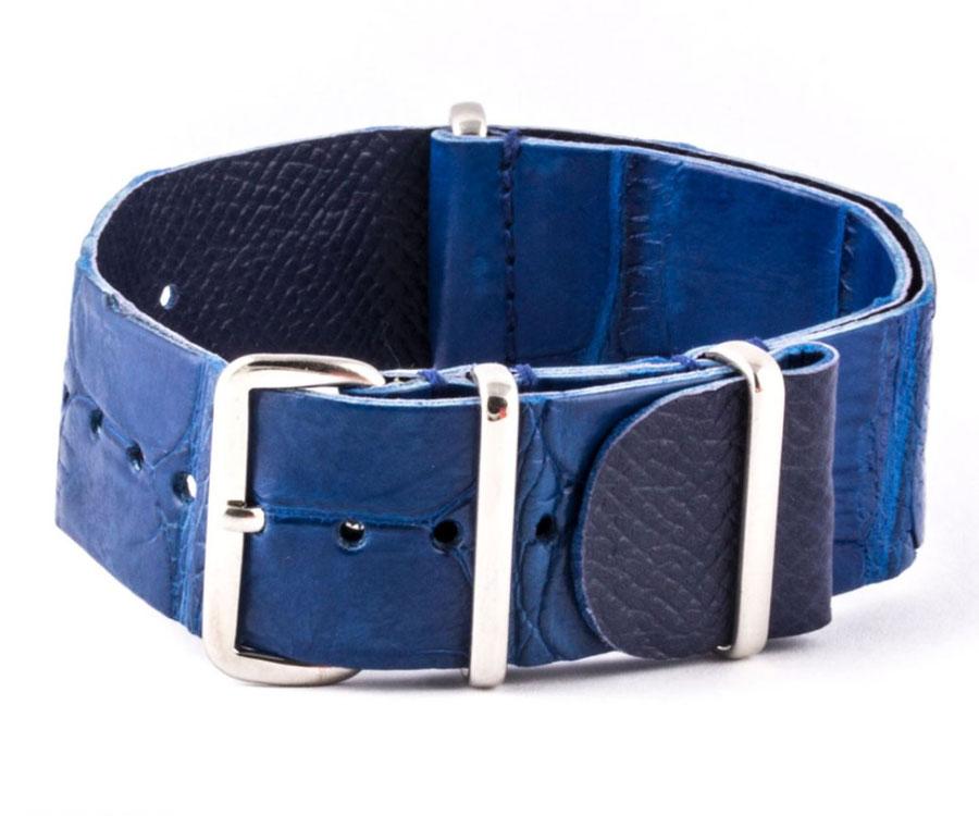 ABP Concept : lancement des bracelets Nato en alligator sauvage ABP Concept : lancement des bracelets Nato en alligator sauvage