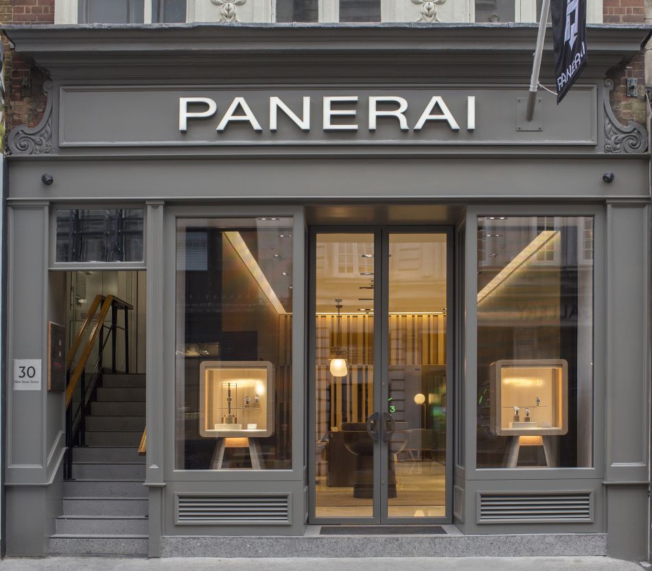 Londres : Panerai s'installe sur Old Bond street