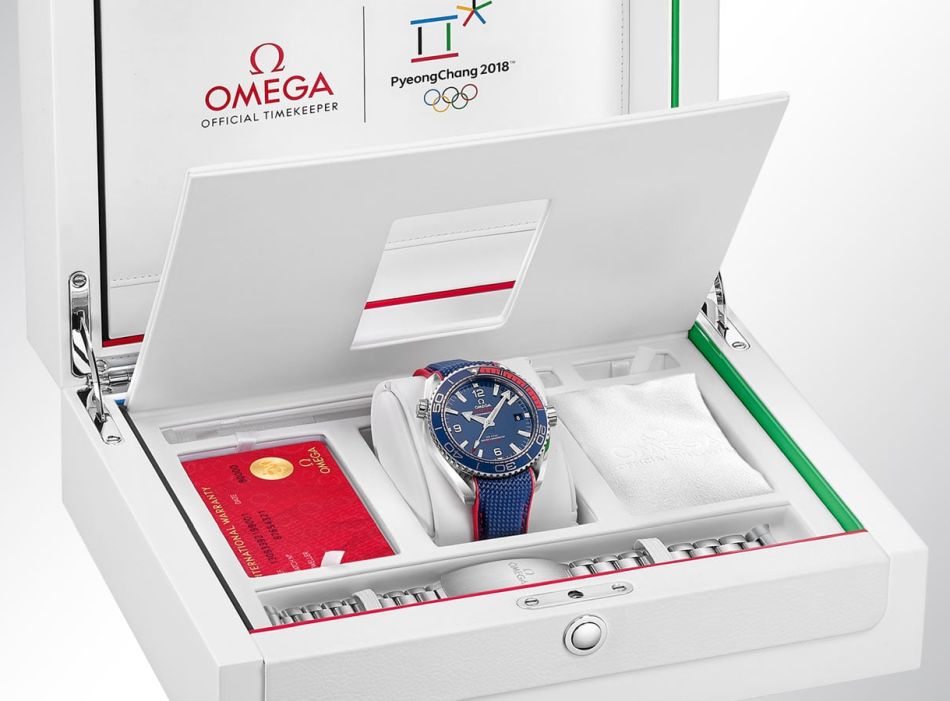 Omega Seamaster Planet Ocean 600 m PyeongChang 2018