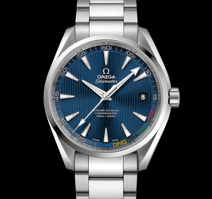 Omega Seamaster Aqua Terra PyeongChang 2018 Omega Seamaster Aqua Terra PyeongChang 2018