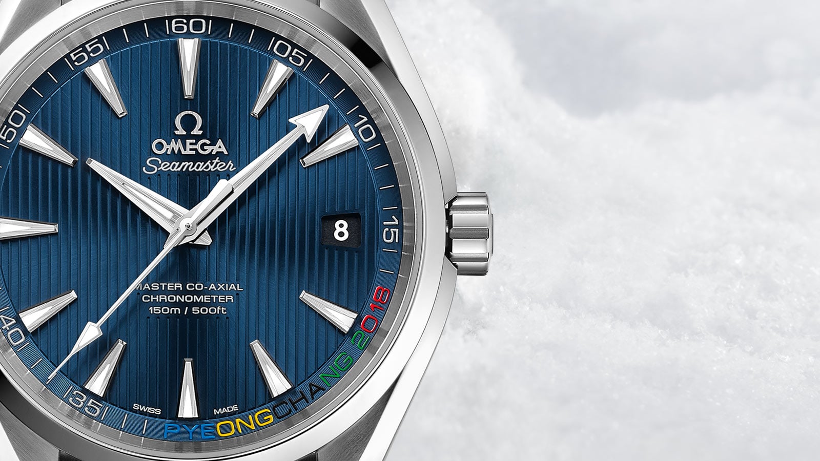 Omega Seamaster Aqua Terra PyeongChang 2018 Omega Seamaster Aqua Terra PyeongChang 2018