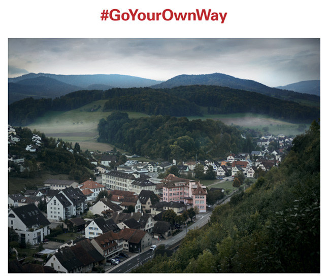 Oris suit son chemin avec son nouveau slogan : Go your own way