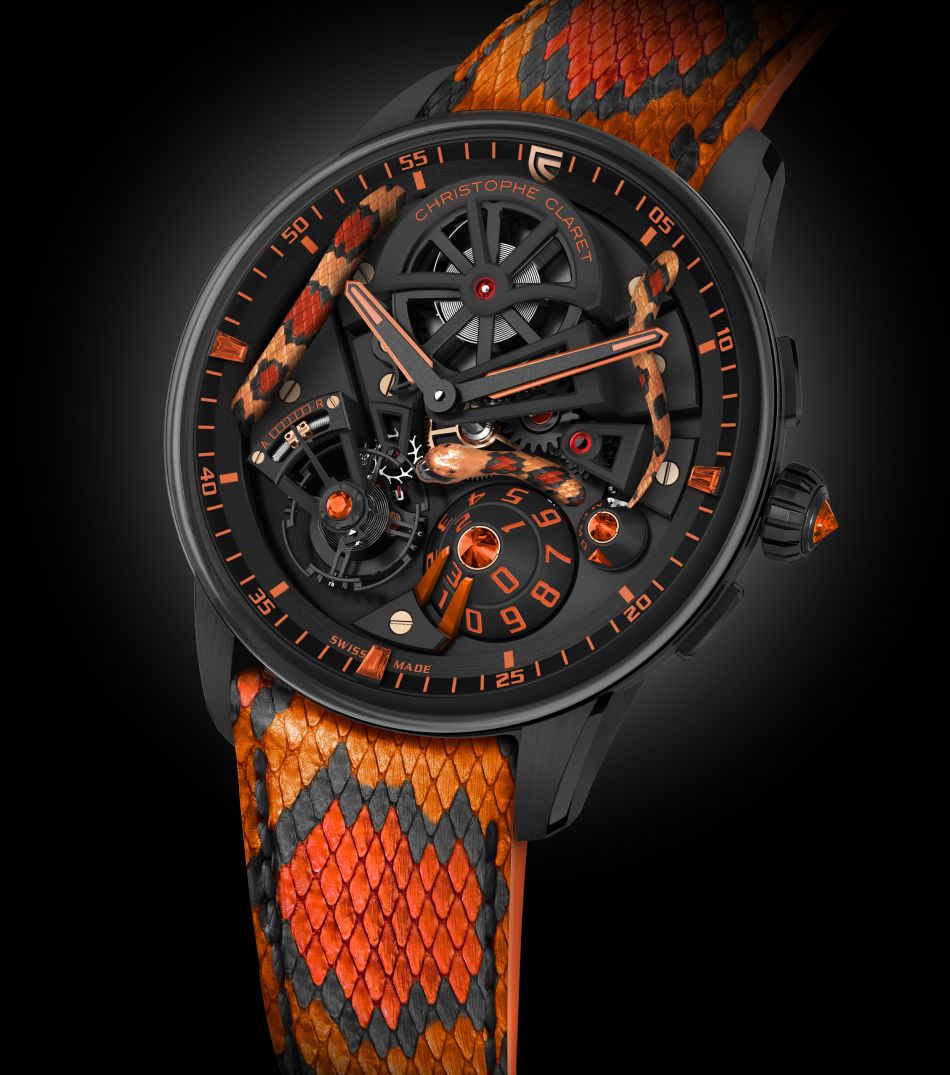 Christophe Claret Maestro Mamba : l'heure venimeuse