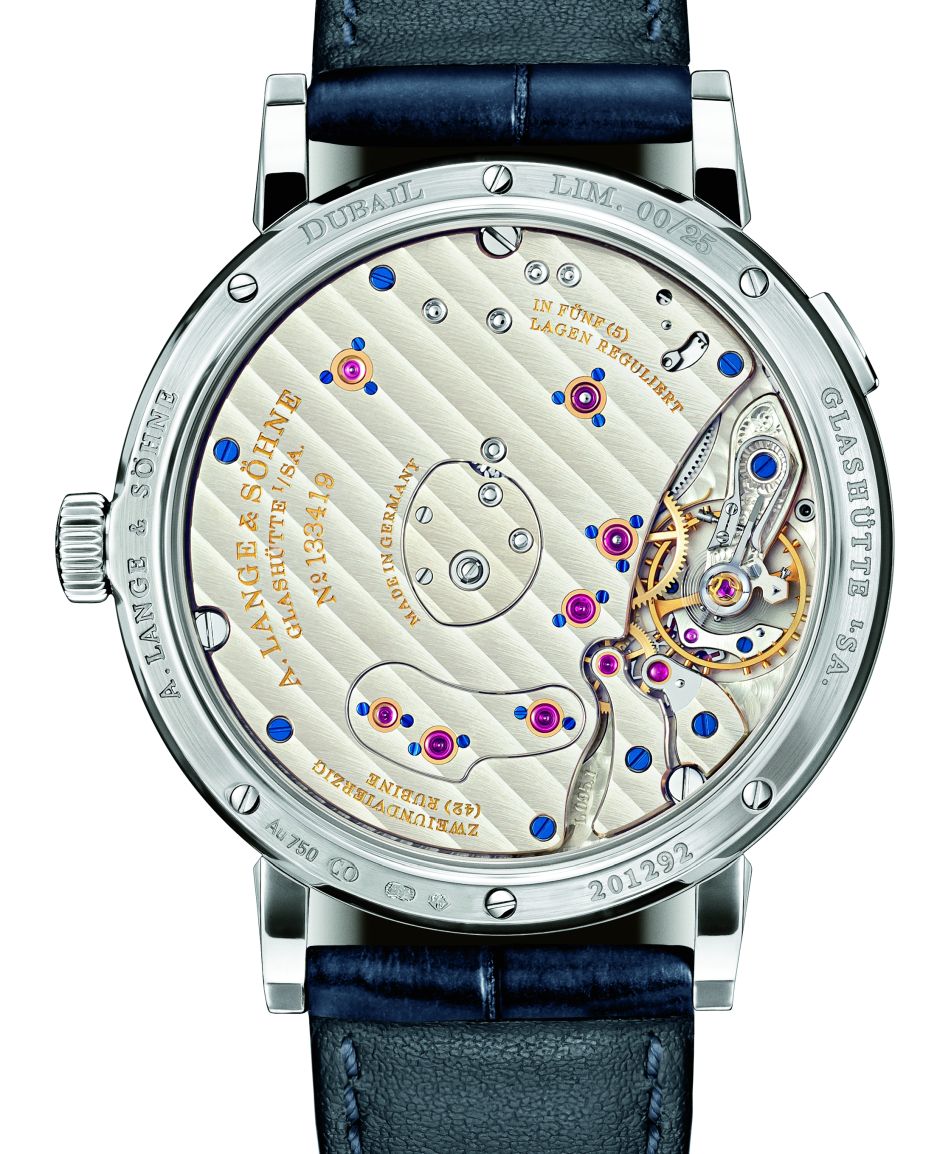 Lange & Söhne : une édition limitée Grande Lange 1 pour Dubail Paris