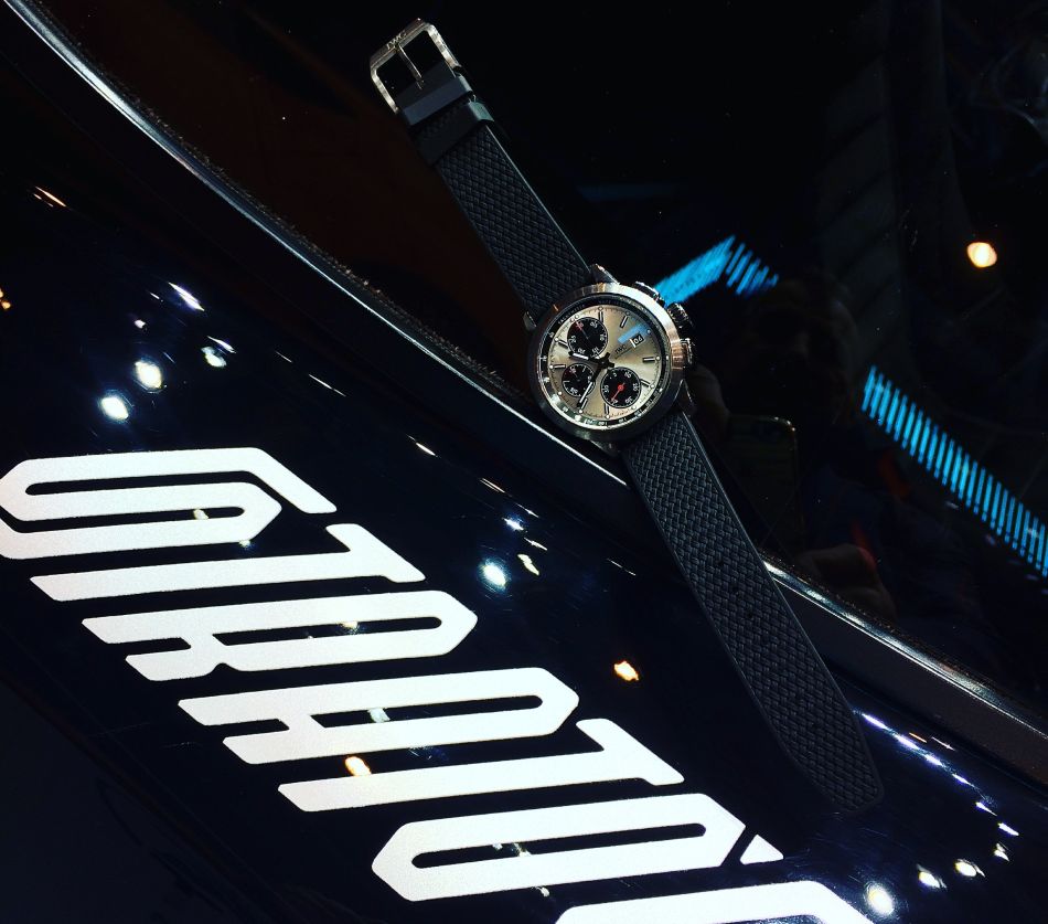 Quand l'Ingénieur d'IWC fait le tour du Salon de l'Auto de Genève