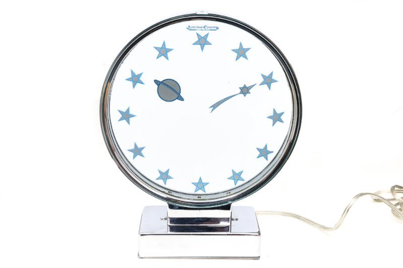Old-time-heure : une somptueuse pendulette Mystérieuse Comète de chez Jaeger-LeCoultre