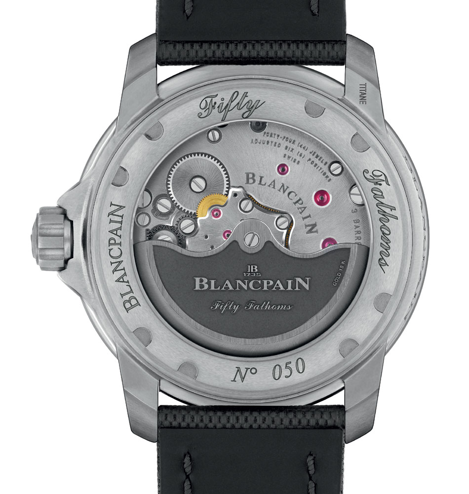 Blancpain lance sa Fifty Fathoms dans une version Grande Date