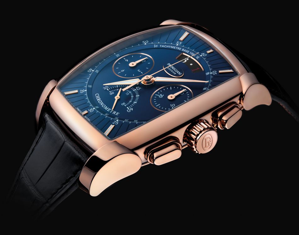 Parmigiani Fleurier Kalpagraphe Chronomètre : bleu abyss