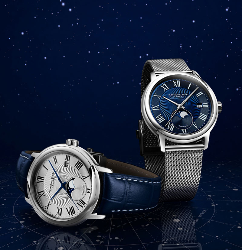 Raymond Weil Maestro phase de Lune : un intemporel classique