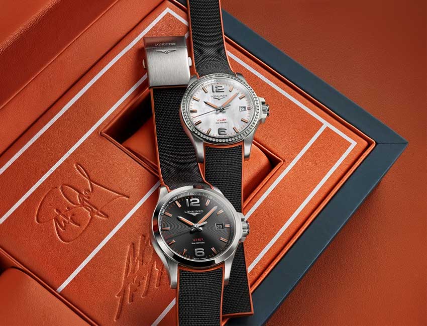 Longines : des montres aux enchères au profit des associations de Stephie Graff et Andre Agassi