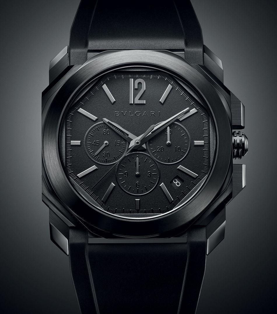 Bvlgari Octo L'Originale : un chrono full black très masculin