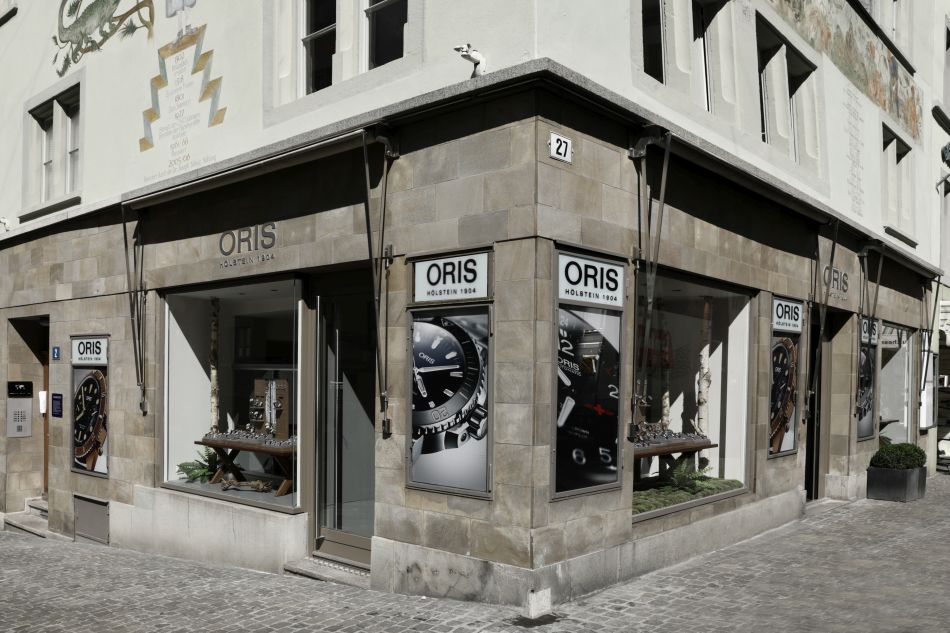 Oris : ouverture d'une boutique exclusive à Zurich