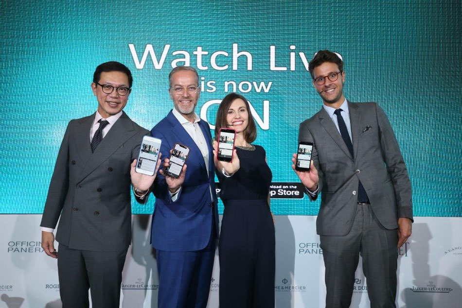 Watch Live : lancement international à Hong Kong