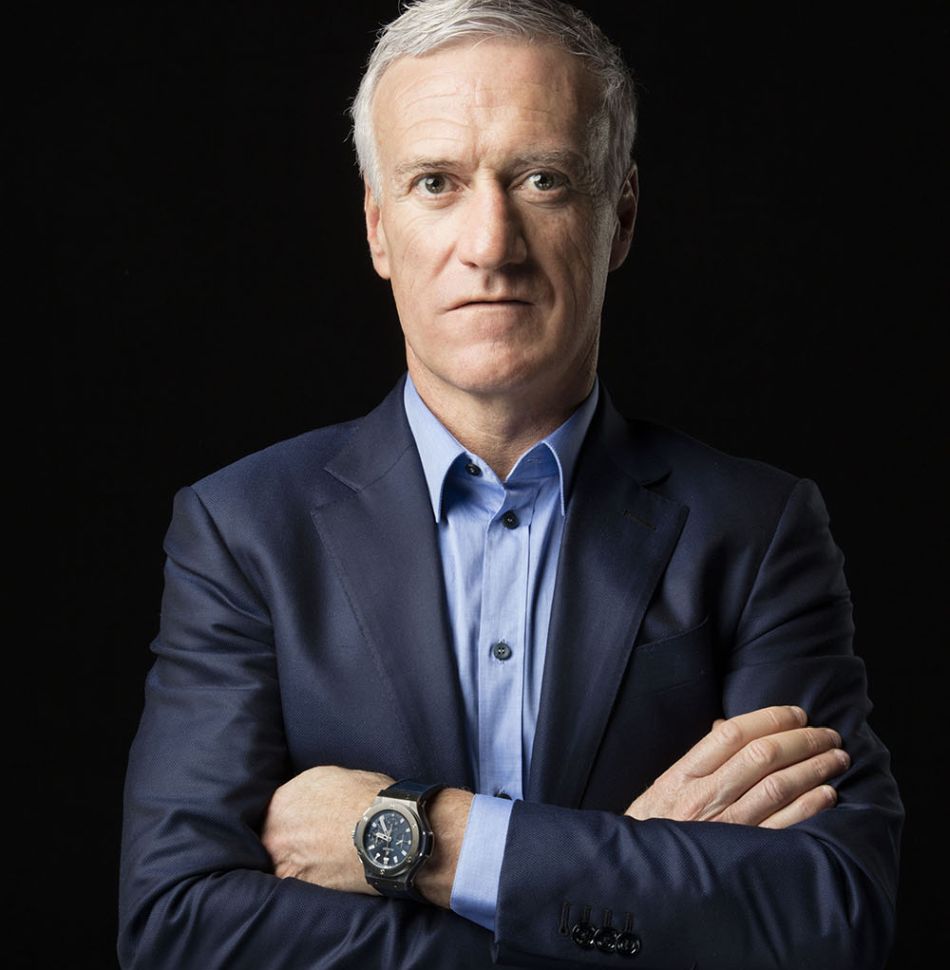 Didier Deschamps et sa Hublot