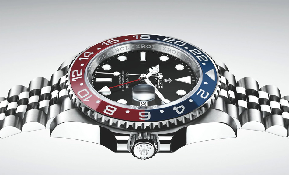 Rolex GMT Master II Pepsi Jubilé : l'inaccessible "couronne"