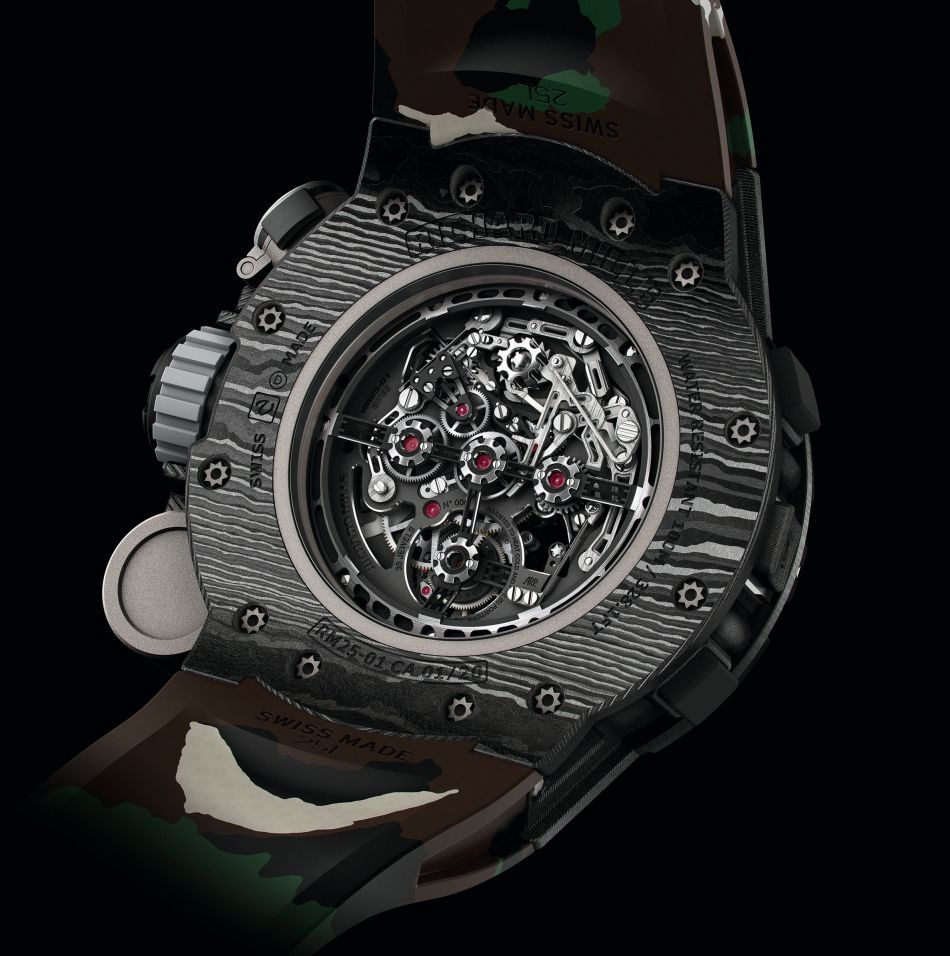 Richard Mille RM 25-01 Tourbillon Adventure Stallone : la RM de l'extrême Richard Mille RM 25-01 Tourbillon Adventure Stallone : la RM de l'extrême