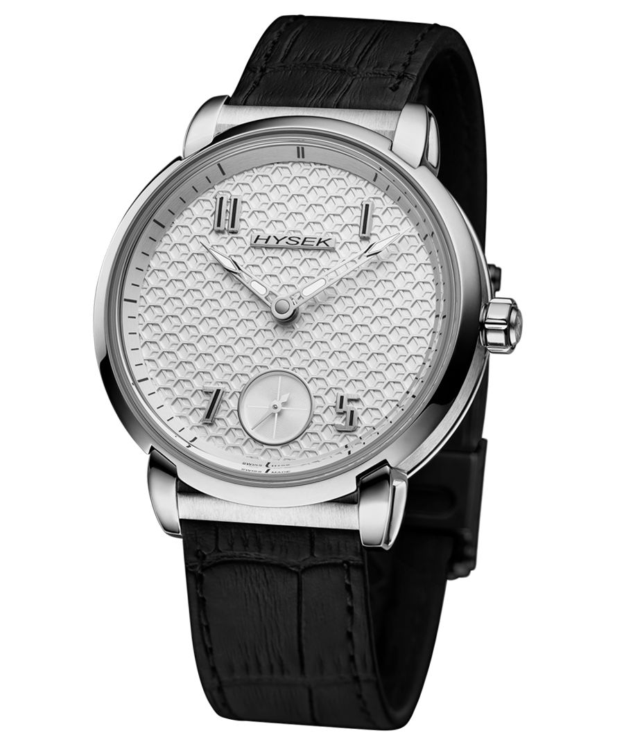 Hysek IO Automatique Manufacture : montre de ville sobre et décalée Hysek IO Automatique Manufacture : montre de ville sobre et décalée